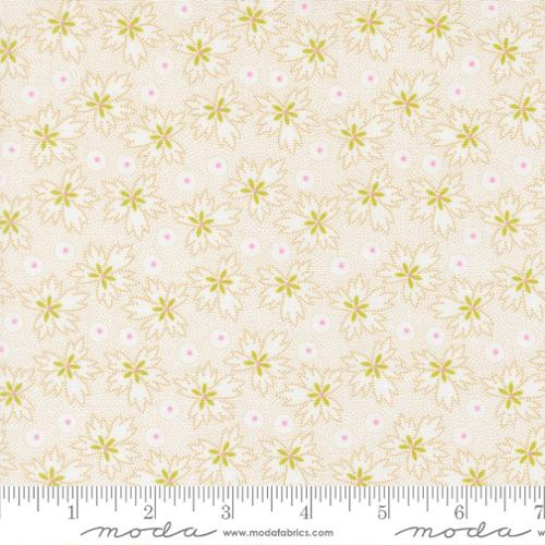 Geranium Leaves Almond Pie - Summers End by Fig Tree Co - Moda Fabrics