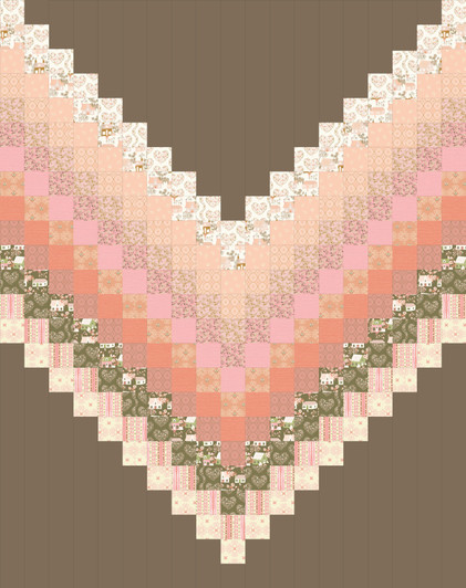 ARRIVING SEPTEMBER - Lulu Louise Quilt KIT in Happy Home