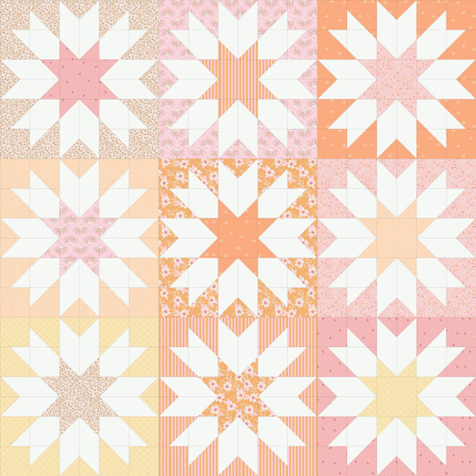 ARRIVING NOVEMBER - Fernweh Quilt KIT in Pretty Please