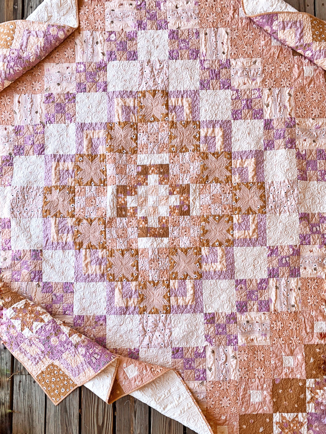 Inner Beauty Quilt Pattern - Paper Pattern (SCQ-124)