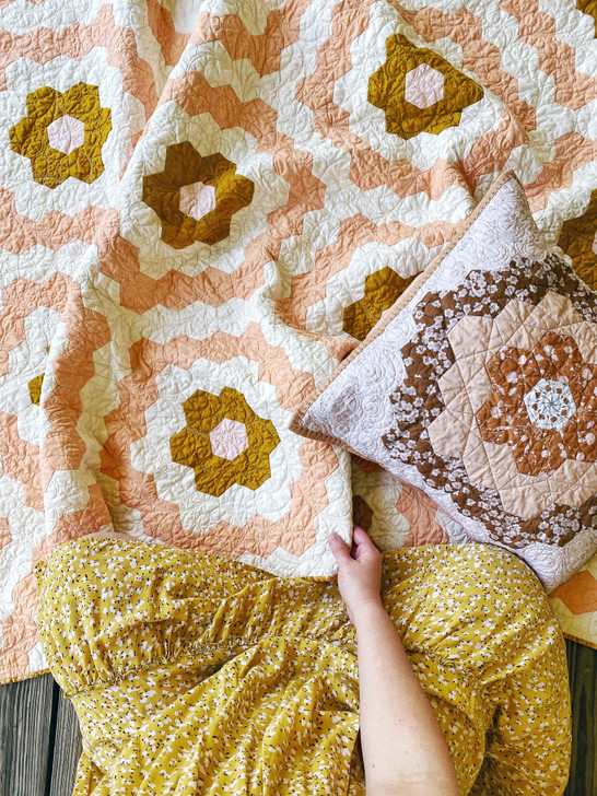 Bohippian Quilt Pattern - Paper Pattern