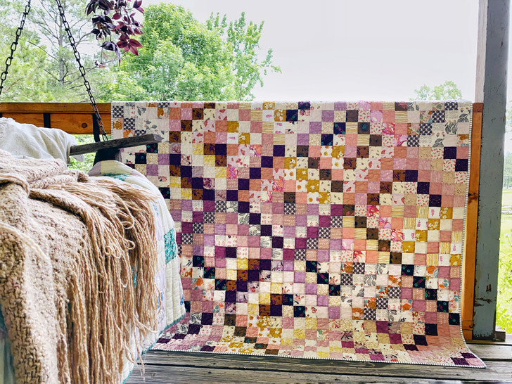 WHOLESALE - Trippy Quilt Pattern - Paper Pattern - 5 COPIES