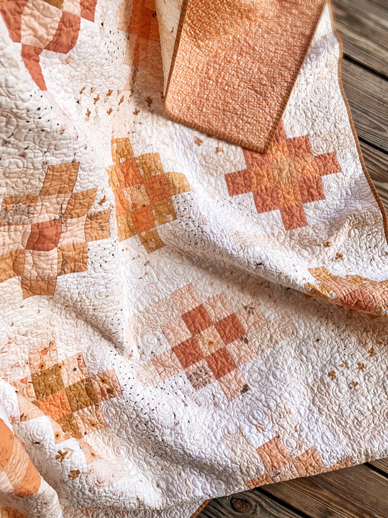 Sassy Granny Quilt KIT in Cinnamon Tea
