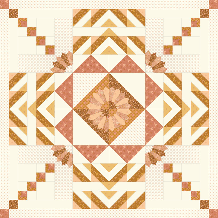 ARRIVING FEBRUARY - Morning Sun QUILT KIT in Some Place Grand