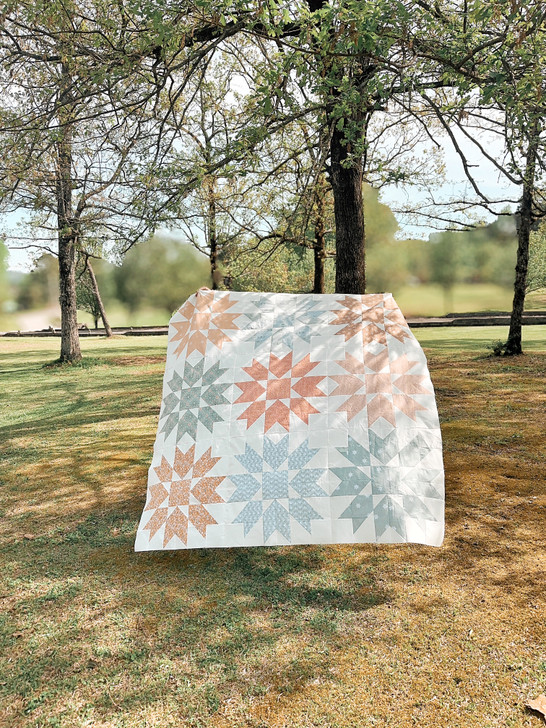 ARRIVING FEBRUARY - Fernweh Quilt KIT in Garden Therapy