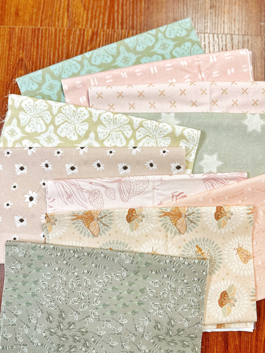 DESTASH FABRIC SALE - 10-piece Quarter Yard Bundle #8