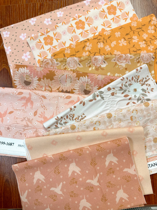 DESTASH FABRIC SALE - 10-piece Quarter Yard Bundle #9