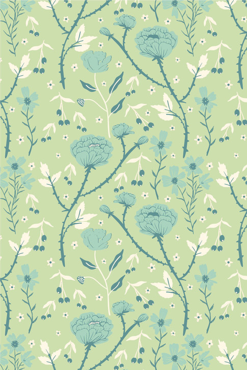 Nonna Flowerbed Pastoral - Modern Granny by Melanie Traylor of Southern Charm Quilts