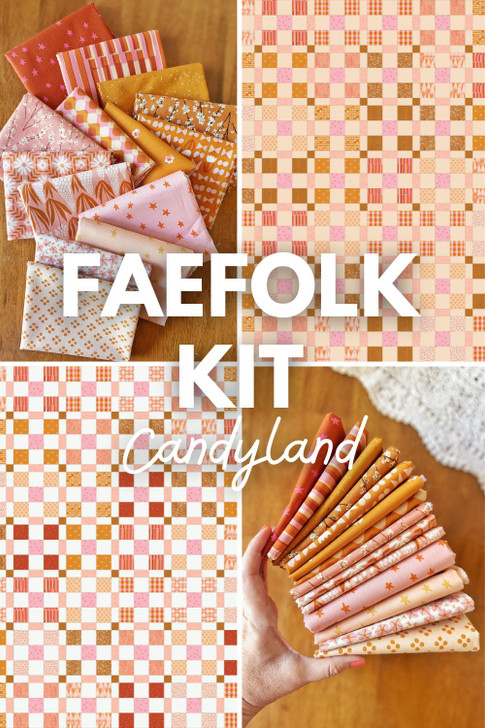 Faefolk Quilt KIT made in Candyland fabrics