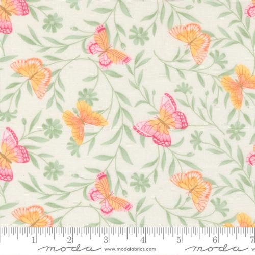 Butterflies Dogwood - Kindness by Deb Strain - Moda Fabrics