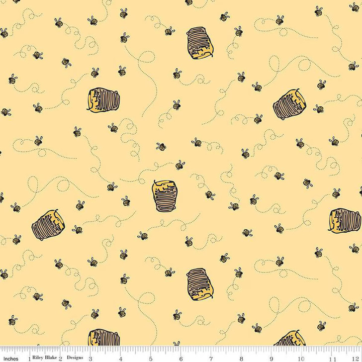 Bees Sunshine - Winnie The Pooh by Echo Park Co - Riley Blake