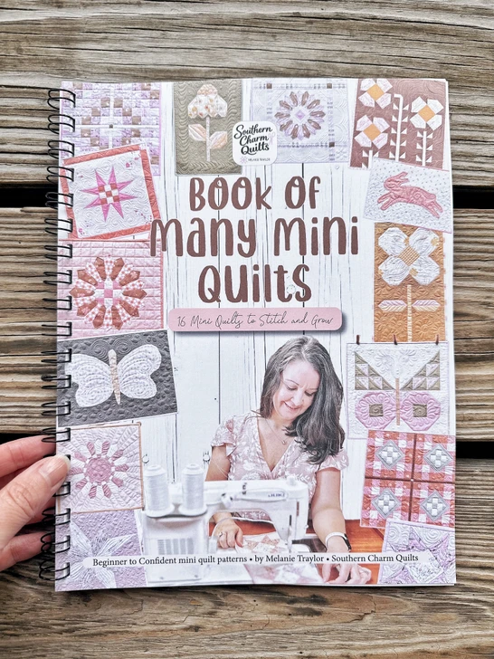 Book of Many Mini Quilts by Melanie Traylor - Wire-bound Book