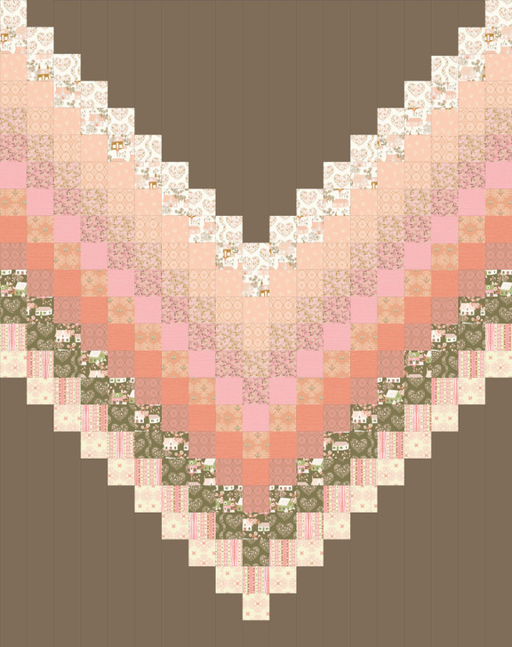 ARRIVING SEPTEMBER - Lulu Louise Quilt KIT in Happy Home