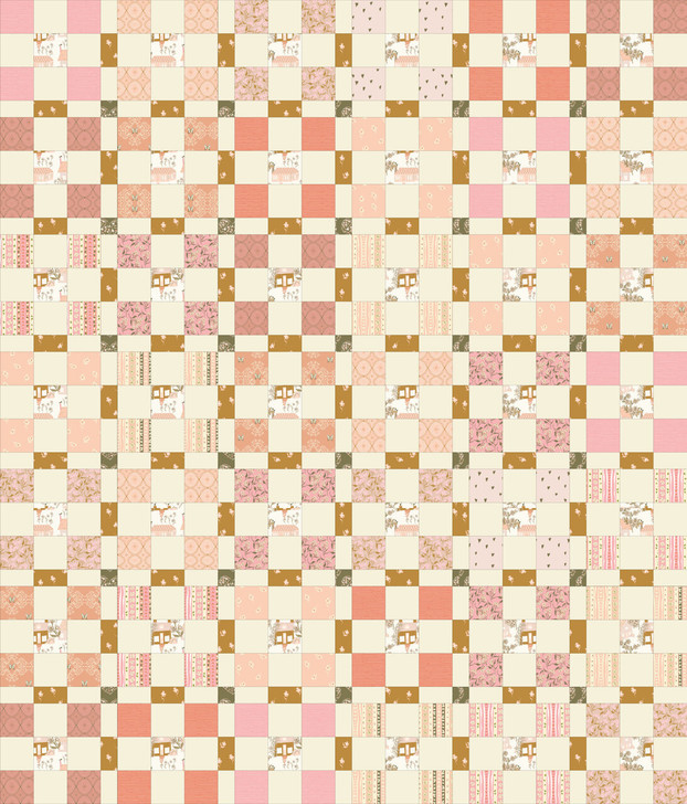 ARRIVING SEPTEMBER - Faefolk Quilt KIT in Happy Home