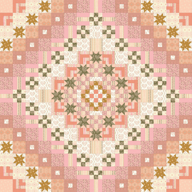 ARRIVING SEPTEMBER - Inner Beauty Quilt KIT in Happy Home
