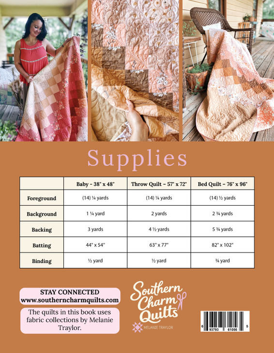 ARRIVING SEPTEMBER - Lulu Louise Quilt Pattern by Melanie Traylor - BOOKLET