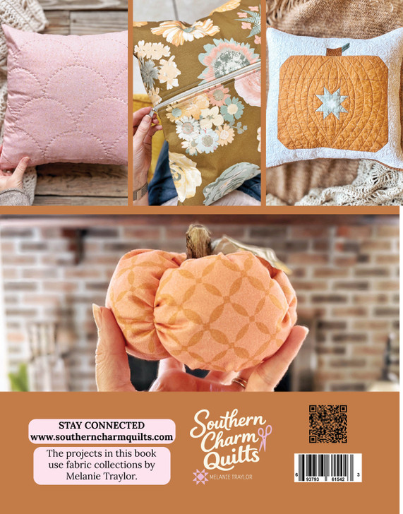 ARRIVING SEPTEMBER - Cozy Fall Stitches Pattern Book by Melanie Traylor | 5 Fall Quilting Projects