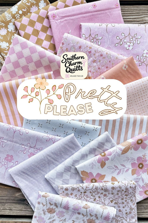 ARRIVING NOVEMBER - Pretty Please - YARDAGE - Melanie Traylor