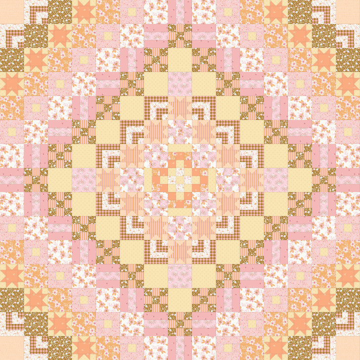 ARRIVING november - Inner Beauty Quilt KIT in Pretty Please