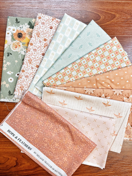 Southern Charm Quilts Destash Bundle •10 Fat Quarters • Curated Fabric Bundle #6