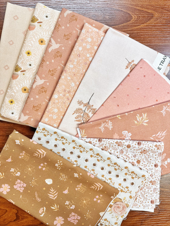 Southern Charm Quilts Destash Bundle •10 Fat Quarters • Curated Fabric Bundle #14