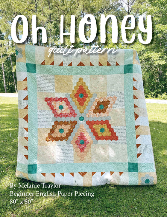 Oh Honey Quilt Pattern - Paper Pattern