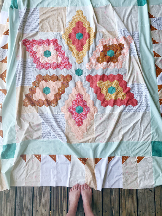 Oh Honey Quilt Pattern - Paper Pattern