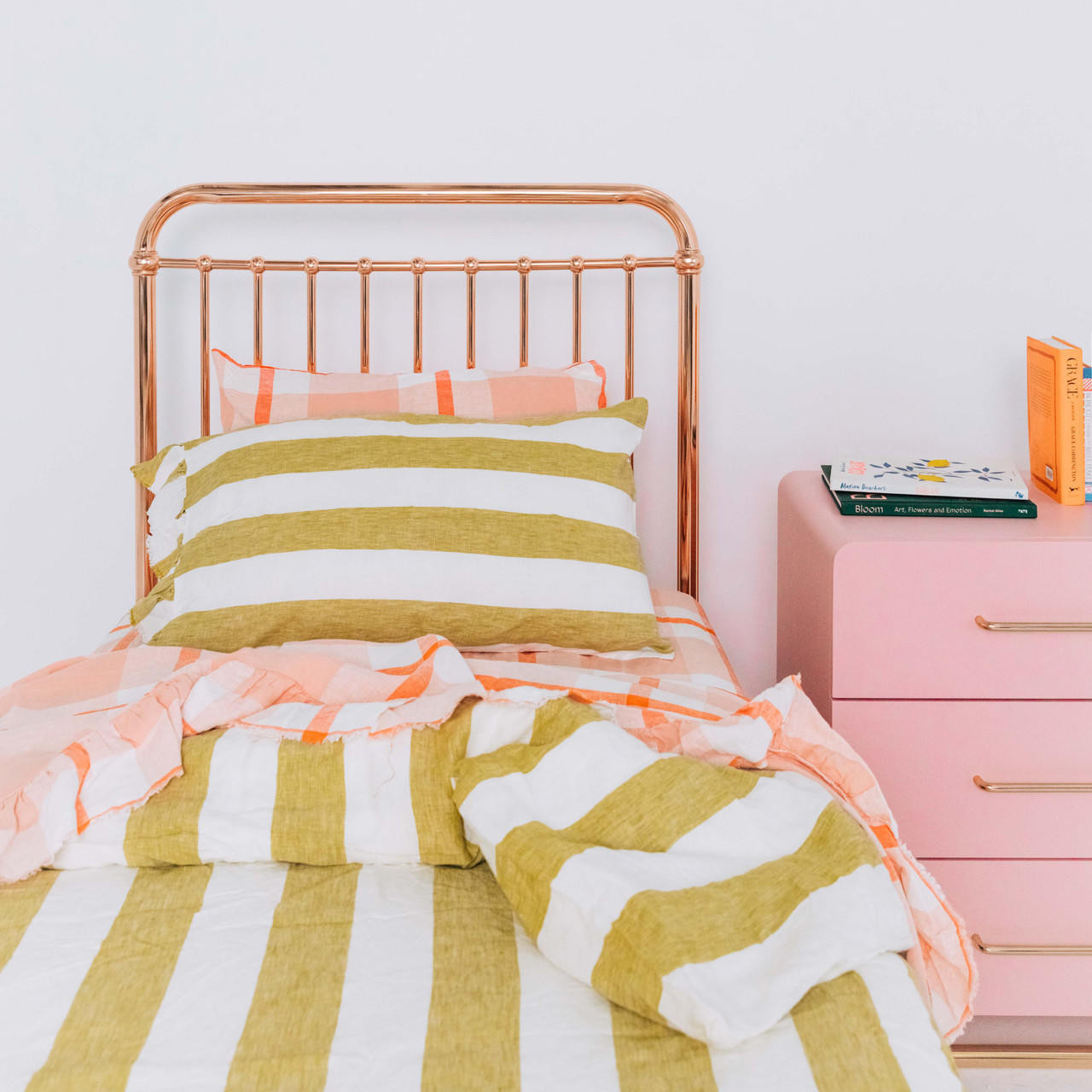 Eden Single Bed - Rose Gold | Incy Interiors