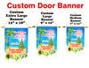 Cruise Ship Door Banner -  available in 3 sizes.      Holiday 4