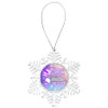 Cruise ornament.  Commemorate your cruise with this custom ornament.  Snowflake.  Design 005