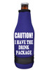 Cruise themed bottle sleeve.  Choice of color and custom option available.  Design 003