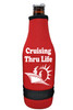 Cruise themed bottle sleeve.  Choice of color and custom option available.  Design 0015