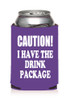 Cruise themed can sleeve.  Choice of color and custom option available.  Design 002