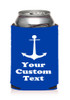 Cruise themed can sleeve.  Custom with your choice of color.  Design 001