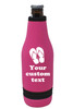 Cruise themed bottle sleeve.  Custom with your text and choice of color.  Design 003