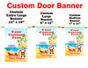 Cruise Ship Door Banner -  available in 3 sizes.     Holiday Beach