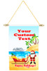 Cruise Ship Door Banner -  available in 3 sizes.     Holiday Beach