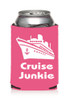 Cruise themed can sleeve.  Choice of color and custom option available.  Design 010