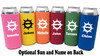 Cruise themed Tall Can sleeve.  Choice of color and custom option available.  Design 003