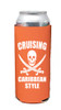Cruise themed Tall Can sleeve.  Choice of color and custom option available.  Design 003