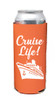 Cruise themed Tall Can sleeve.  Choice of color and custom option available.  Design 006