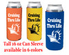 Cruise themed Tall Can sleeve.  Choice of color and custom option available.  Design 012