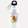 Cruise themed Water - Beverage Bottle.  20 Oz Aluminum Bottle with optional back design.  Design 004