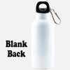 Cruise themed Water - Beverage Bottle.  20 Oz Aluminum Bottle with optional back design.  Design 008