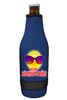 Cruise themed bottle sleeve.  Colorful art work on front with optional back design with name.