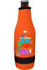 Cruise themed bottle sleeve.  Colorful art work on front with optional back design with name. Design 011