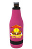 Cruise themed bottle sleeve.  Colorful art work on front with optional back design with name. Design 016