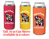 Cruise themed Tall Can sleeve.  Choice of color and custom option available.  Design 35