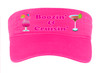 Cruise Visor - Choice of visor color with full color art work - Boozin