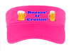 Cruise Visor - Choice of visor color with full color art work - Boozin 2